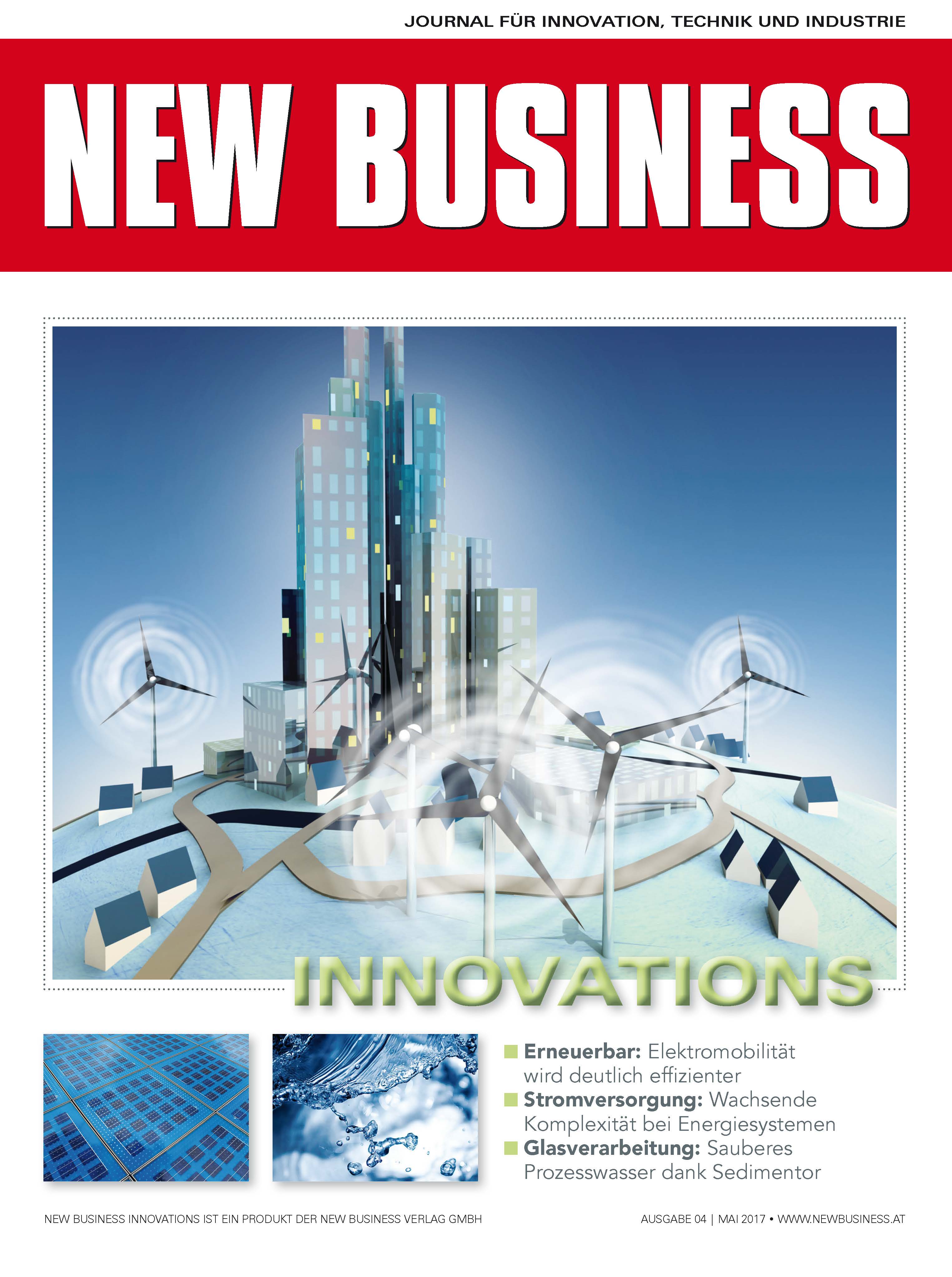 Cover: NEW BUSINESS Innovations - NR. 04, MAI 2017
