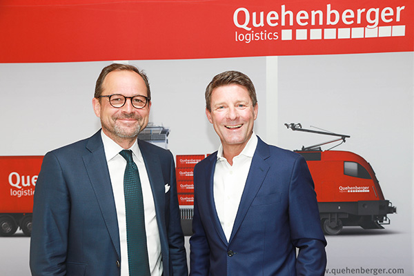 Bild: Quehenberger Logistics feiert ein bedeutendes Jubiläum, realisiert eines seiner größten Logistikprojekte in ganz Europa und forciert den Transport mit alternativen Antrieben.
