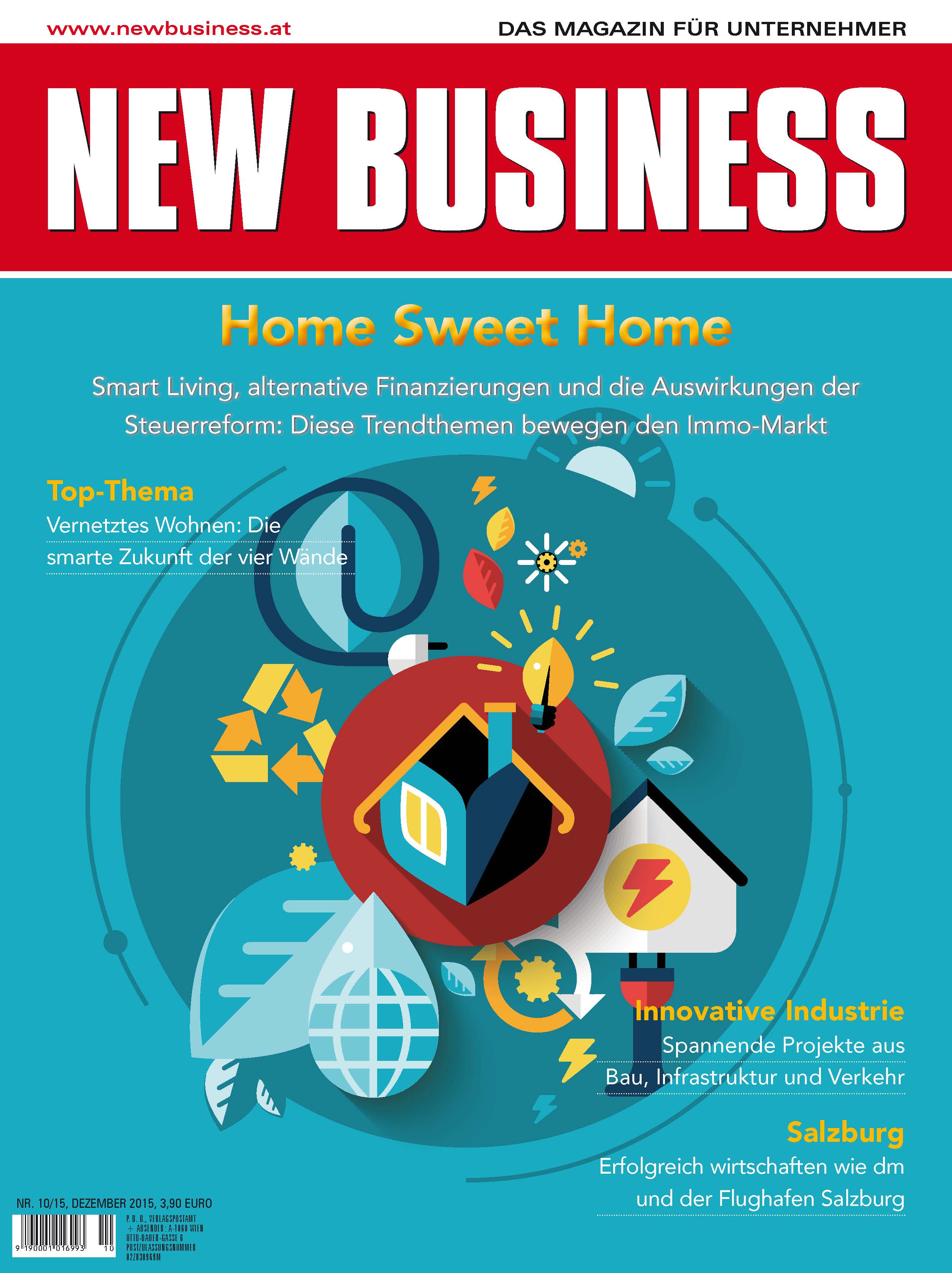 Cover: NEW BUSINESS - NR. 10, DEZEMBER 2015