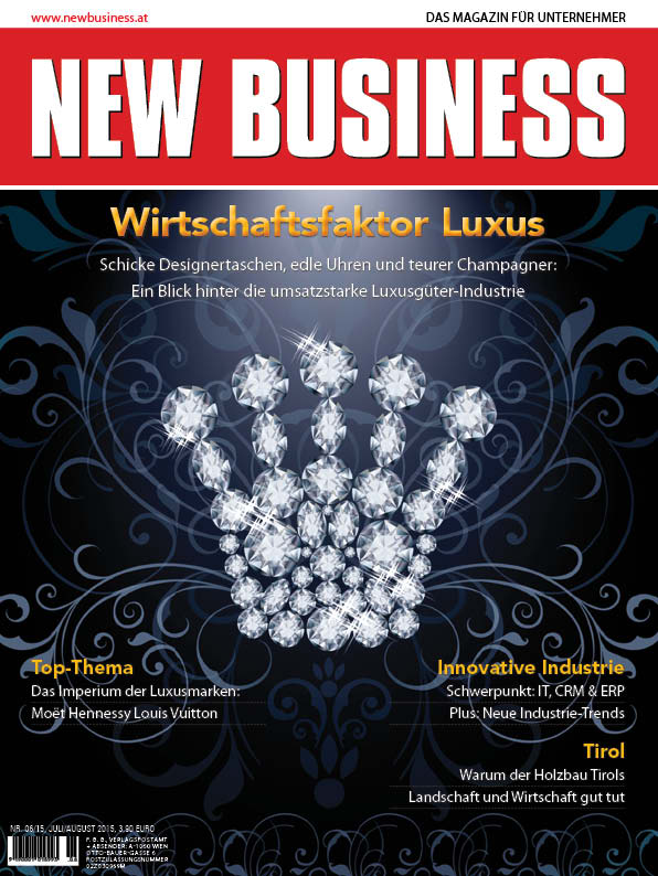 Cover: NEW BUSINESS - NR. 6, JULI/AUGUST 2015