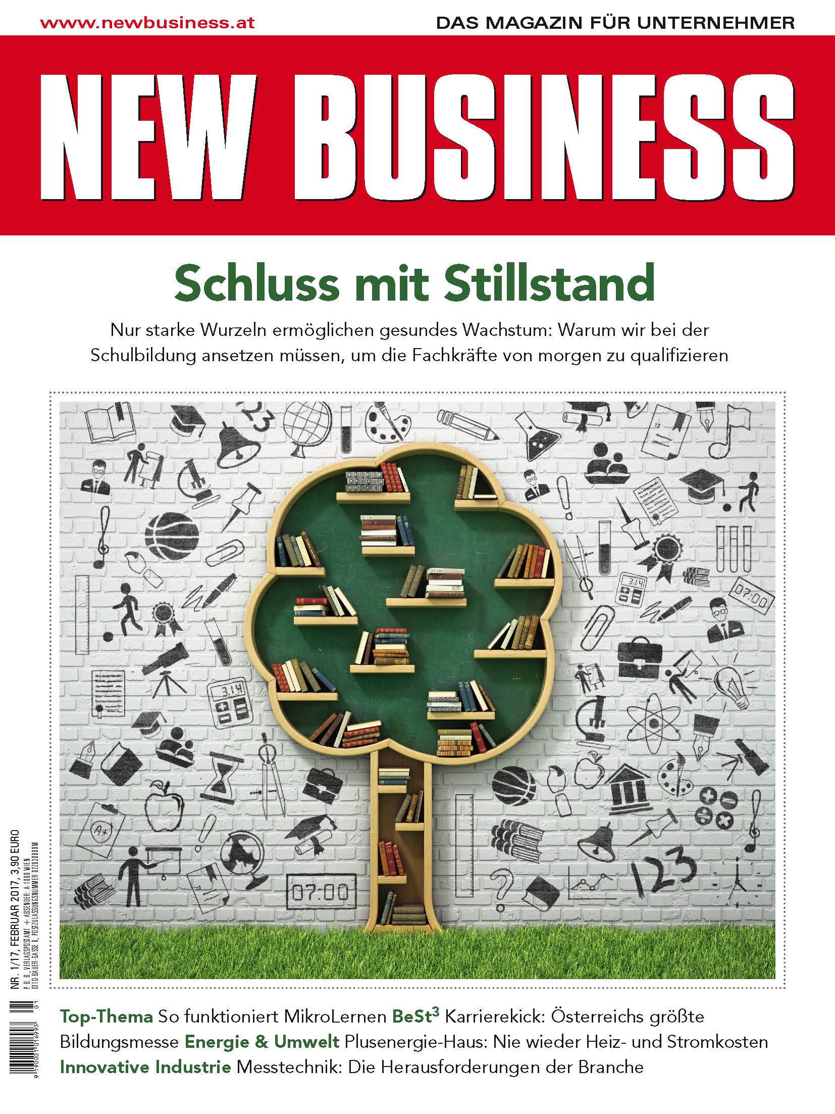 Cover: NEW BUSINESS - NR. 1, FEBRUAR 2017