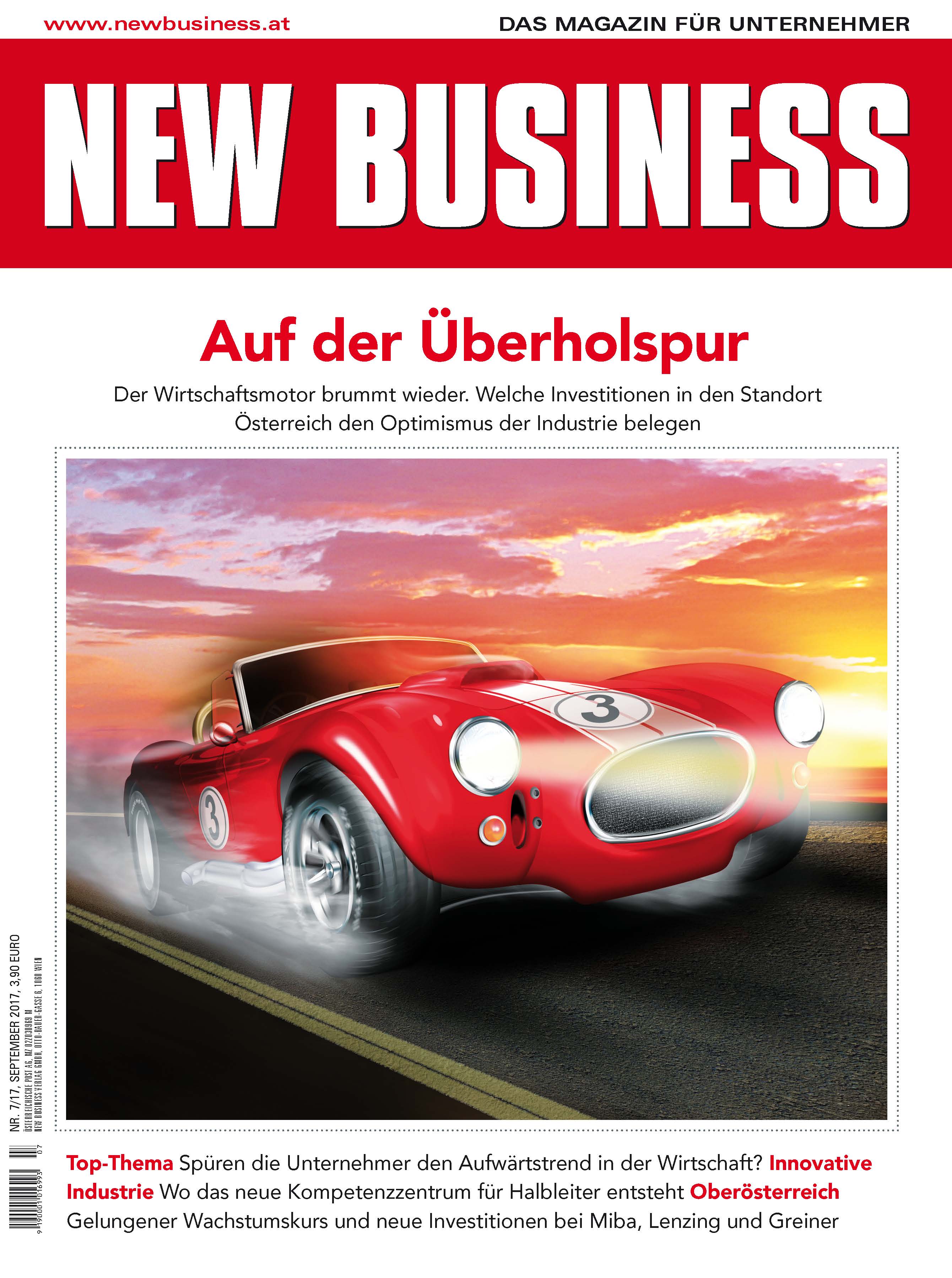 Cover: NEW BUSINESS - NR. 7, SEPTEMBER 2017