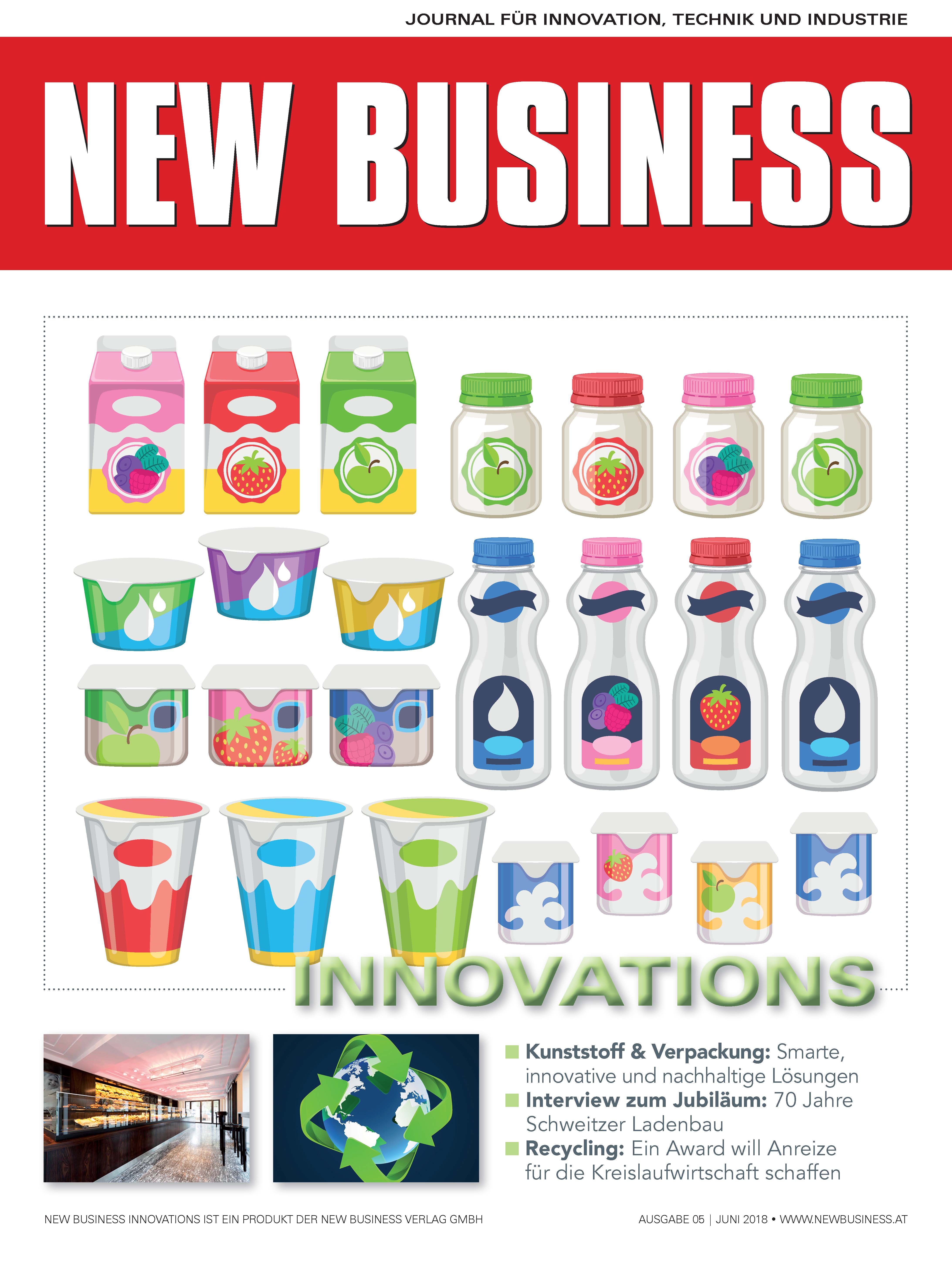 Cover: NEW BUSINESS Innovations - NR. 05, JUNI 2018
