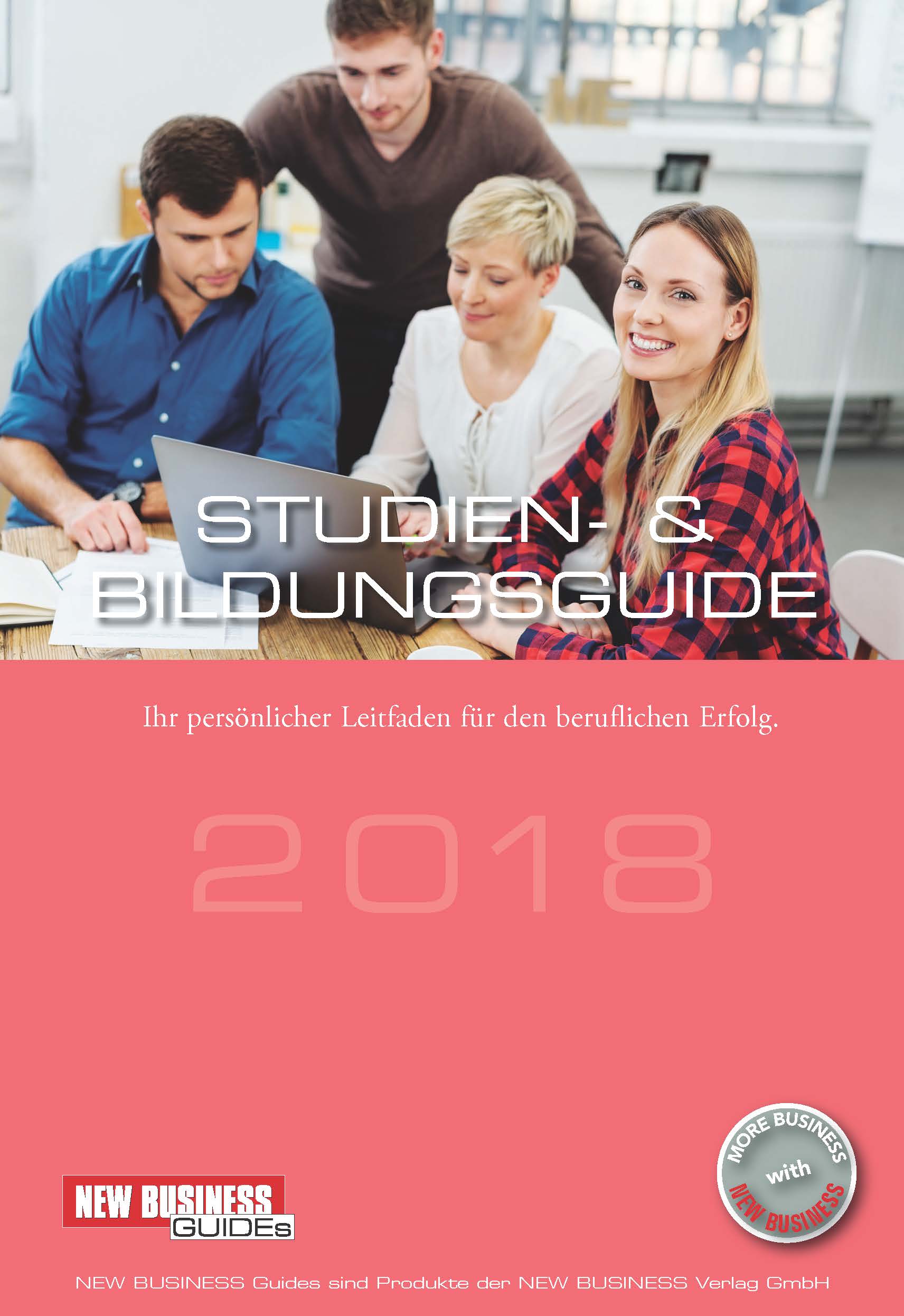 Cover: NEW BUSINESS Guides - STUDIEN- & BILDUNGSGUIDE 2018