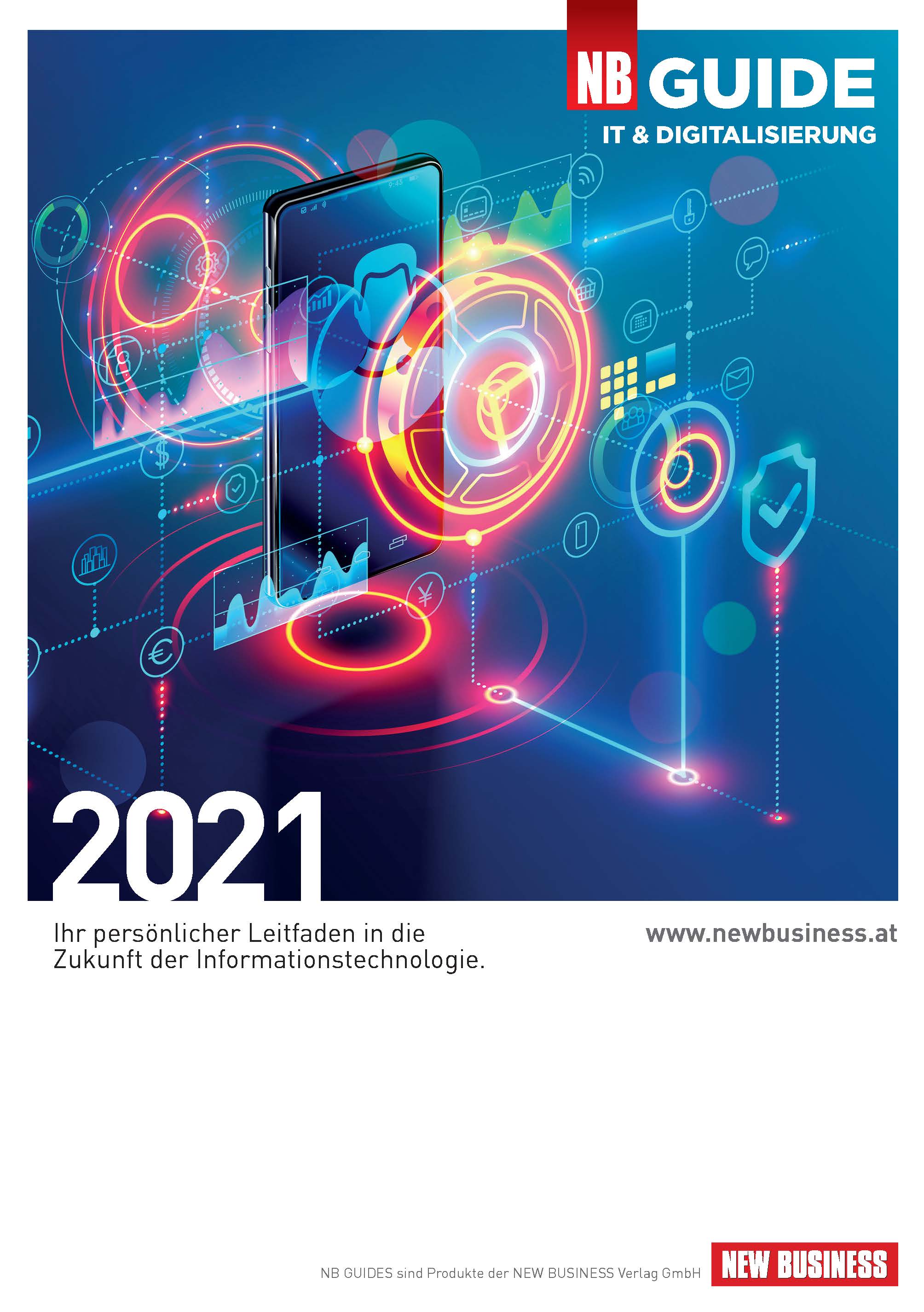 Cover: NEW BUSINESS Guides - IT- & DIGITALISIERUNGS-GUIDE 2021