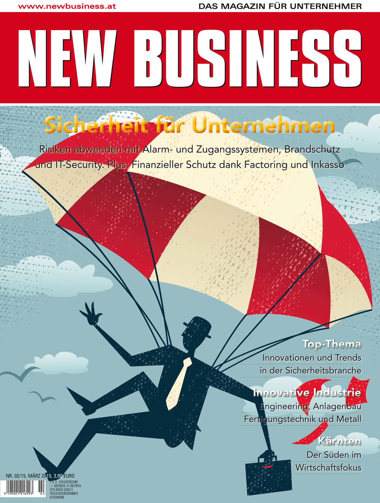 Cover: NEW BUSINESS - NR. 2, MÄRZ 2015