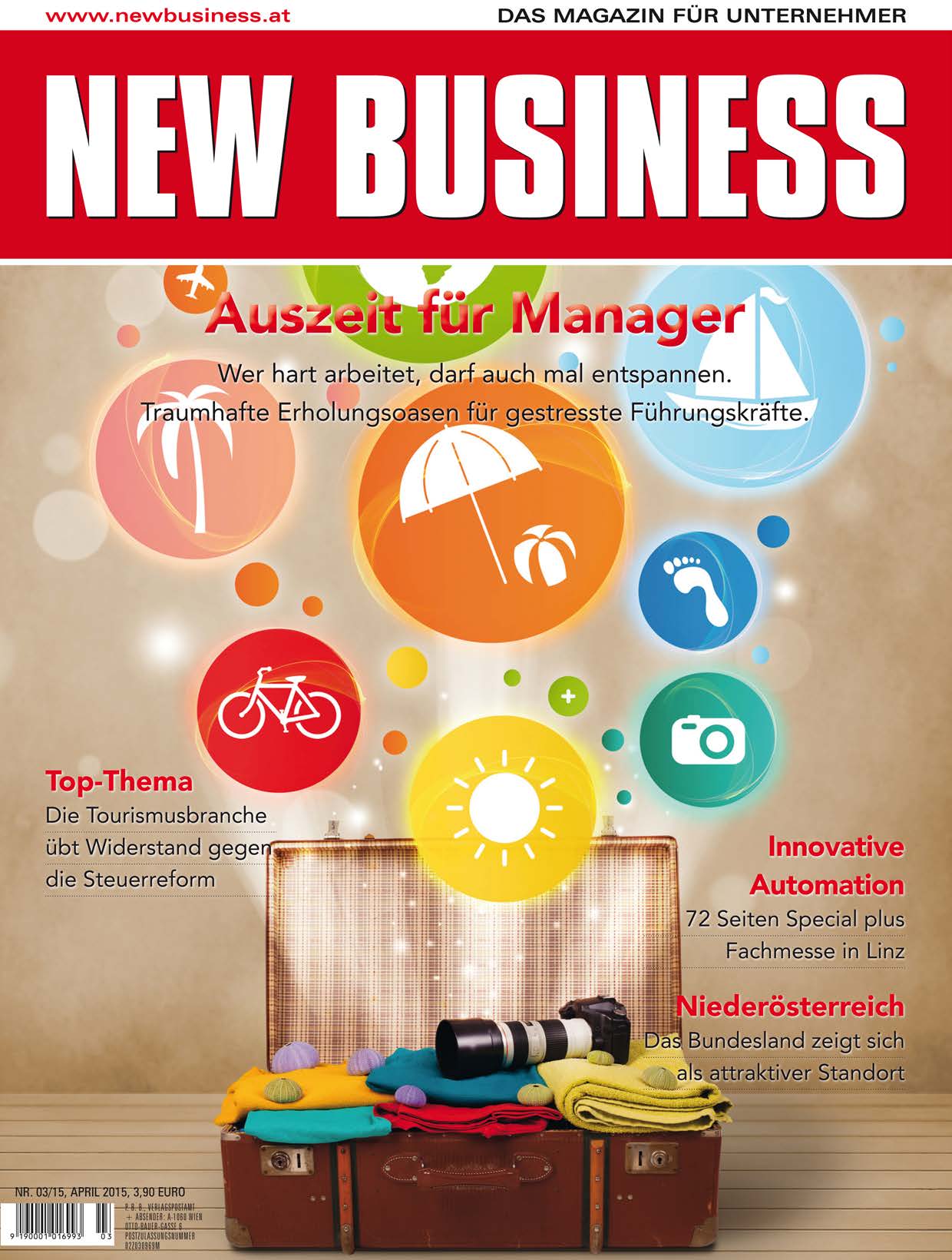 Cover: NEW BUSINESS - NR. 3, APRIL 2015