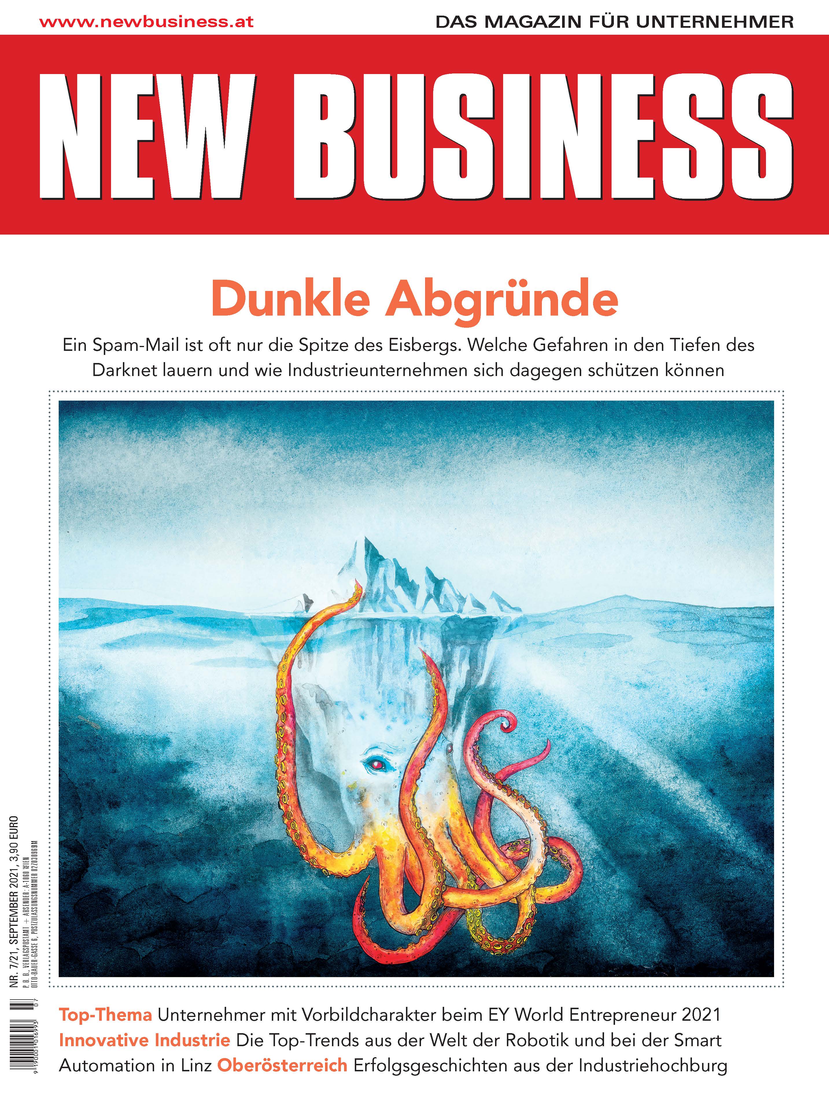 Cover: NEW BUSINESS - NR. 7, SEPTEMBER 2021