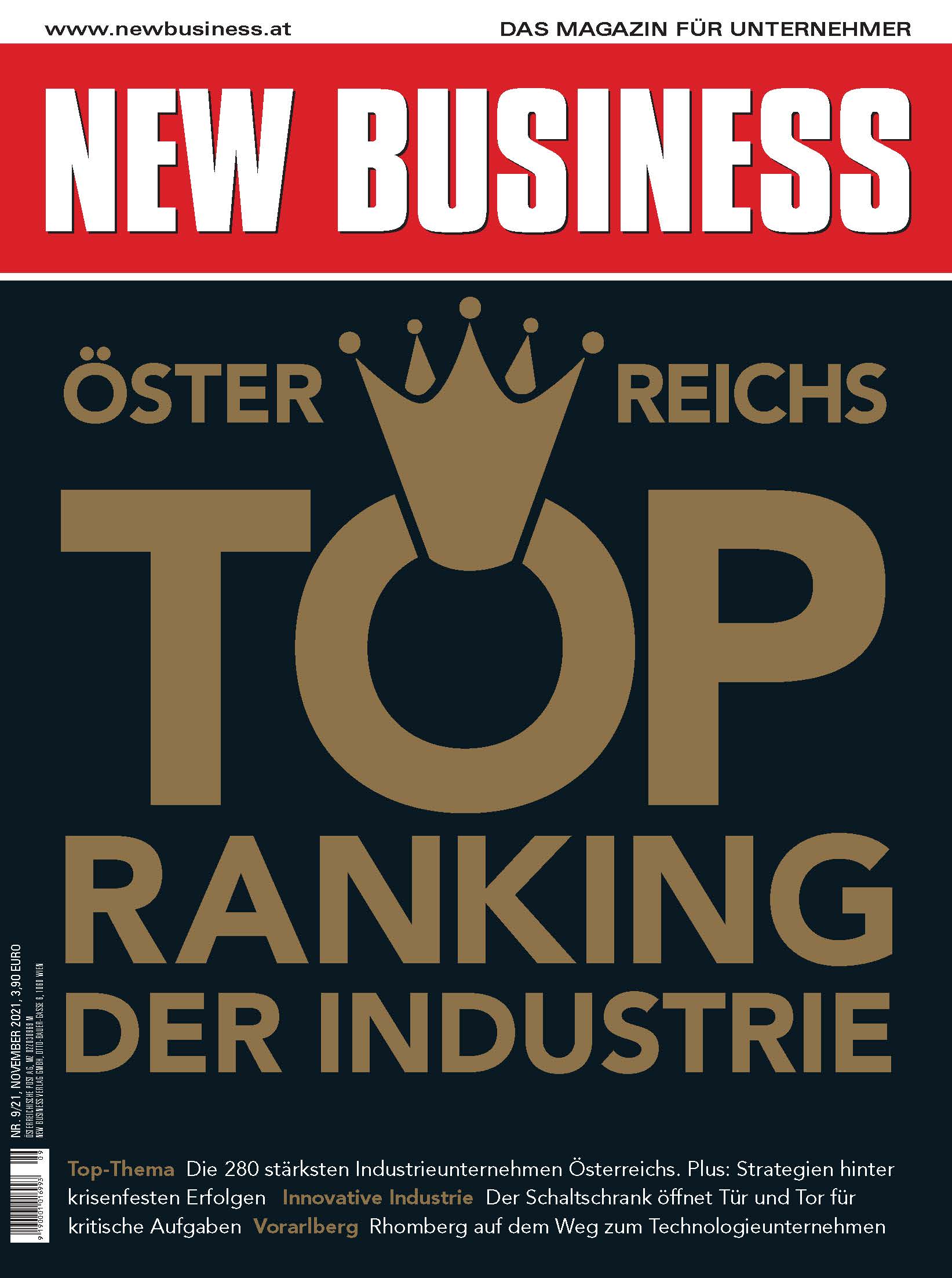 Cover: NEW BUSINESS - NR. 9, NOVEMBER 2021