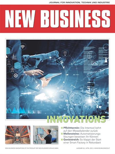 Cover: NEW BUSINESS Innovations - NR. 04, APRIL 2022