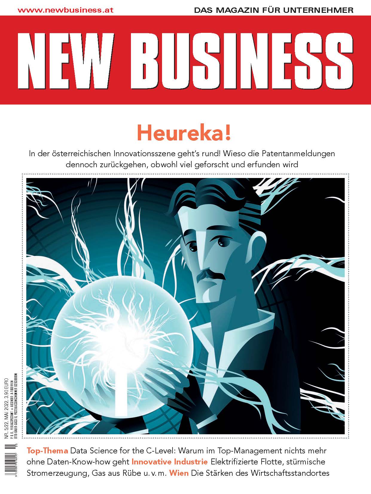 Cover: NEW BUSINESS - NR. 5, MAI 2022