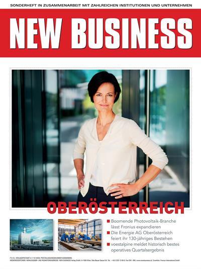 Cover: NEW BUSINESS Bundeslandspecial - OBERÖSTERREICH 2022