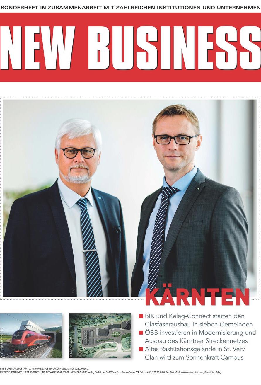 Cover: NEW BUSINESS Bundeslandspecial - KÄRNTEN 2023