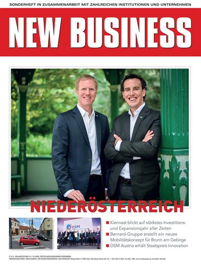 Cover: NEW BUSINESS Bundeslandspecial - NIEDERÖSTERREICH 2023