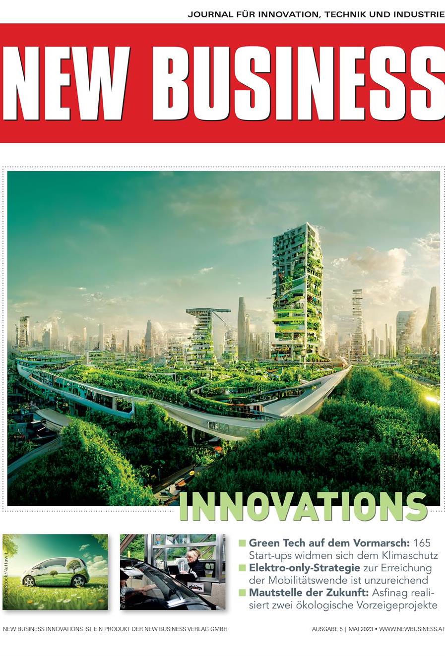 Cover: NEW BUSINESS Innovations - NR. 05, MAI 2023