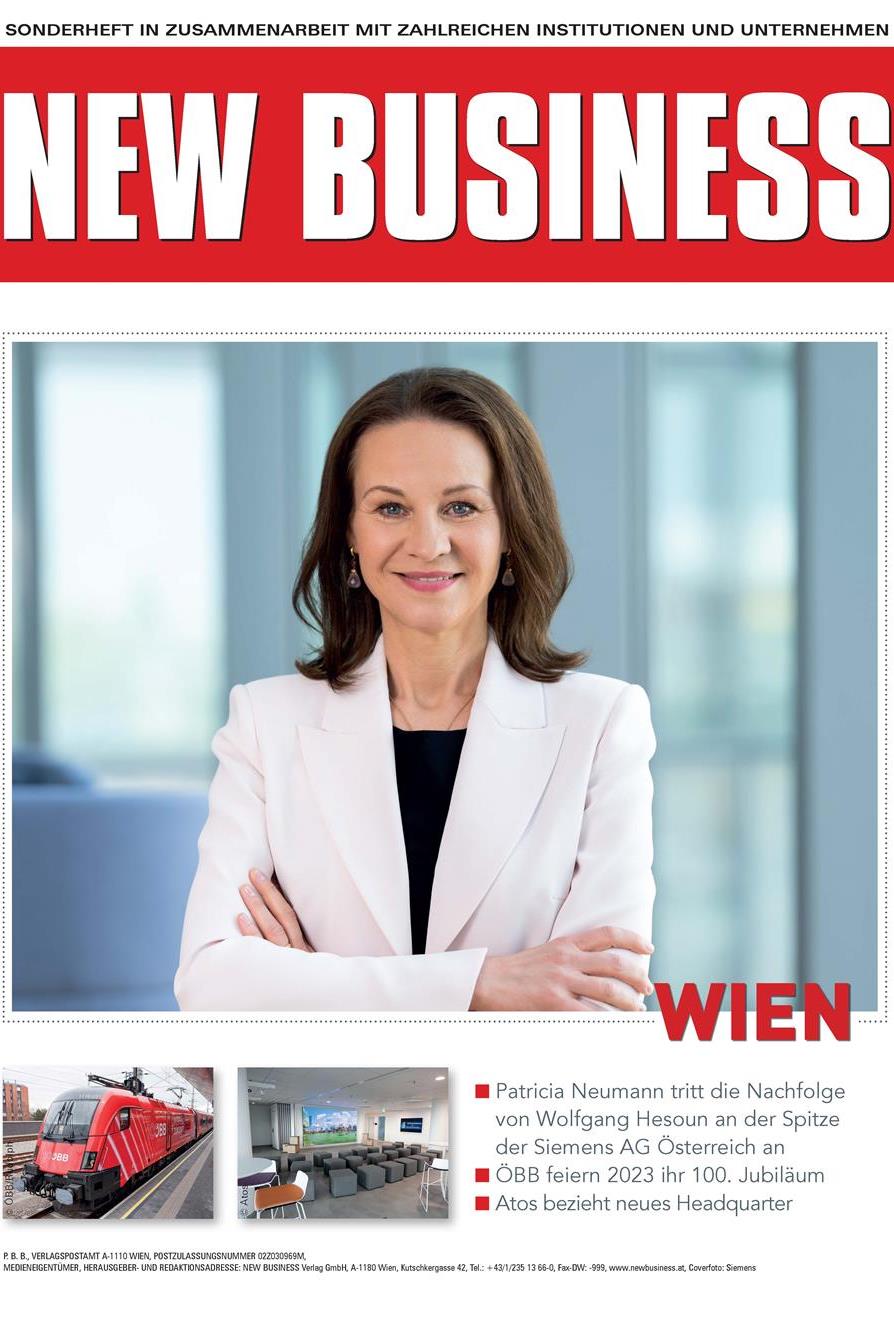 Cover: NEW BUSINESS Bundeslandspecial - WIEN 2023