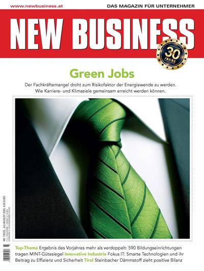 Cover: NEW BUSINESS - NR. 7/8, JULI/AUGUST 2023
