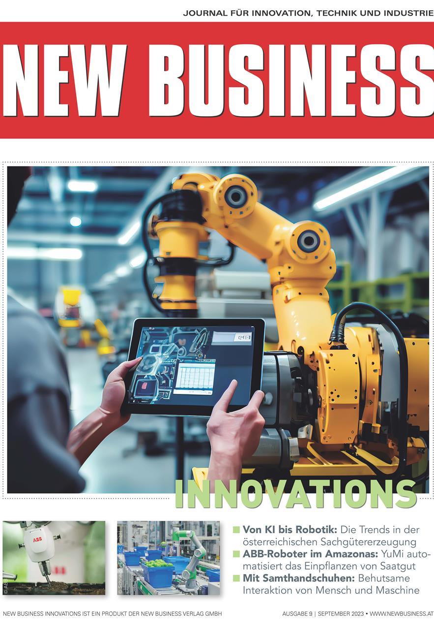 Cover: NEW BUSINESS Innovations - NR. 09, SEPTEMBER 2023
