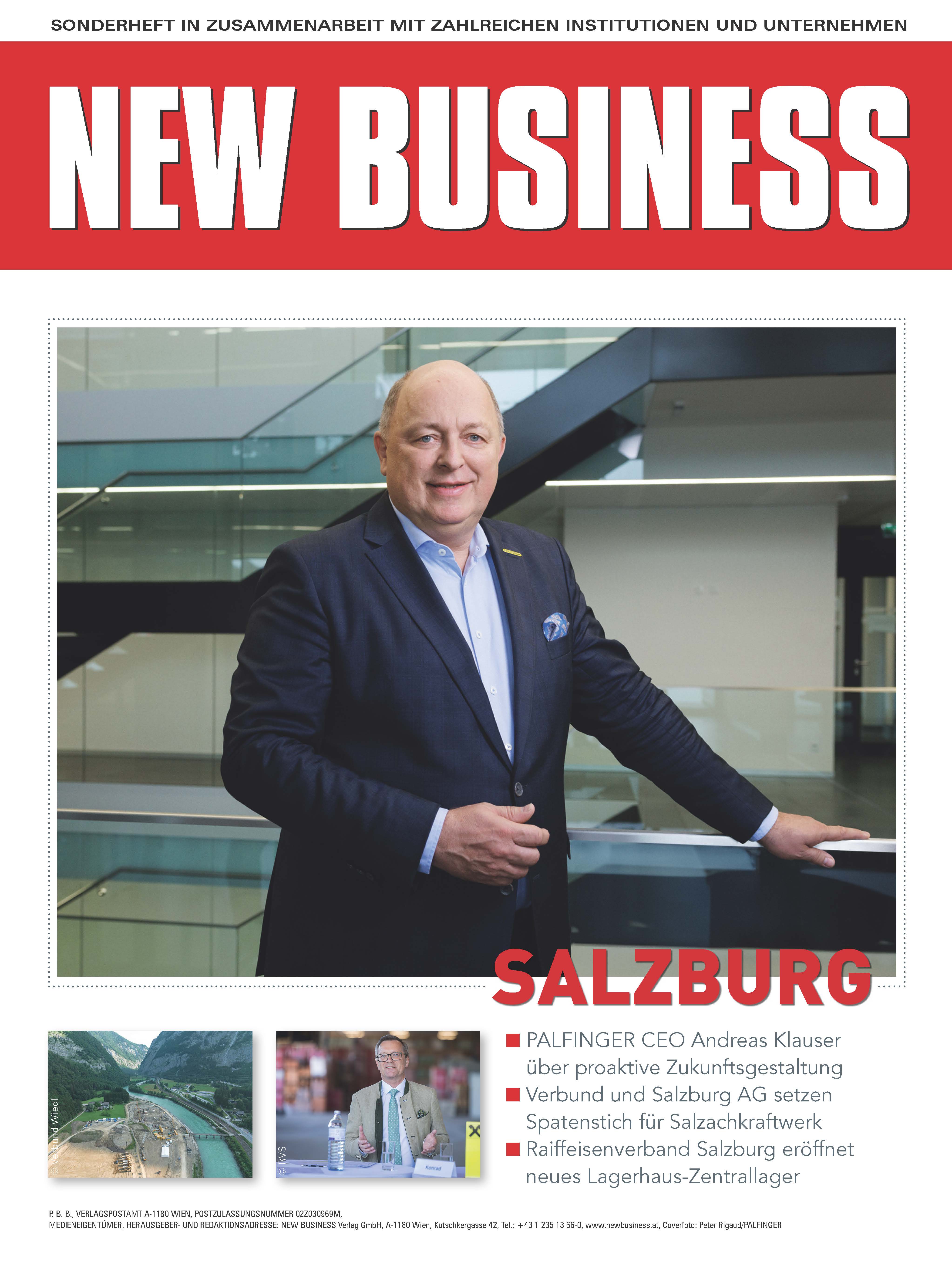 Cover: NEW BUSINESS Bundeslandspecial - SALZBURG 2023