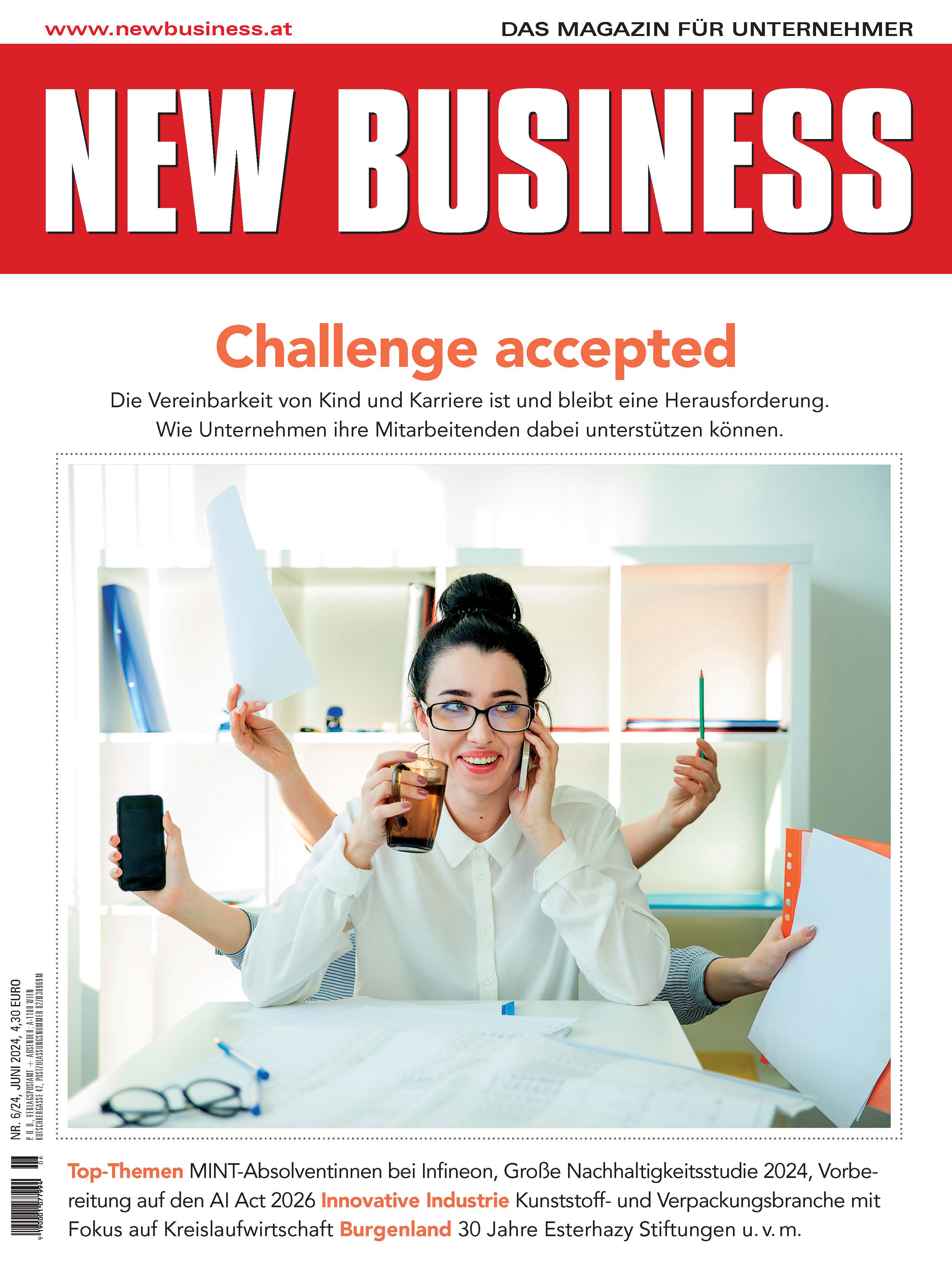 Cover: NEW BUSINESS - NR. 6, JUNI 2024