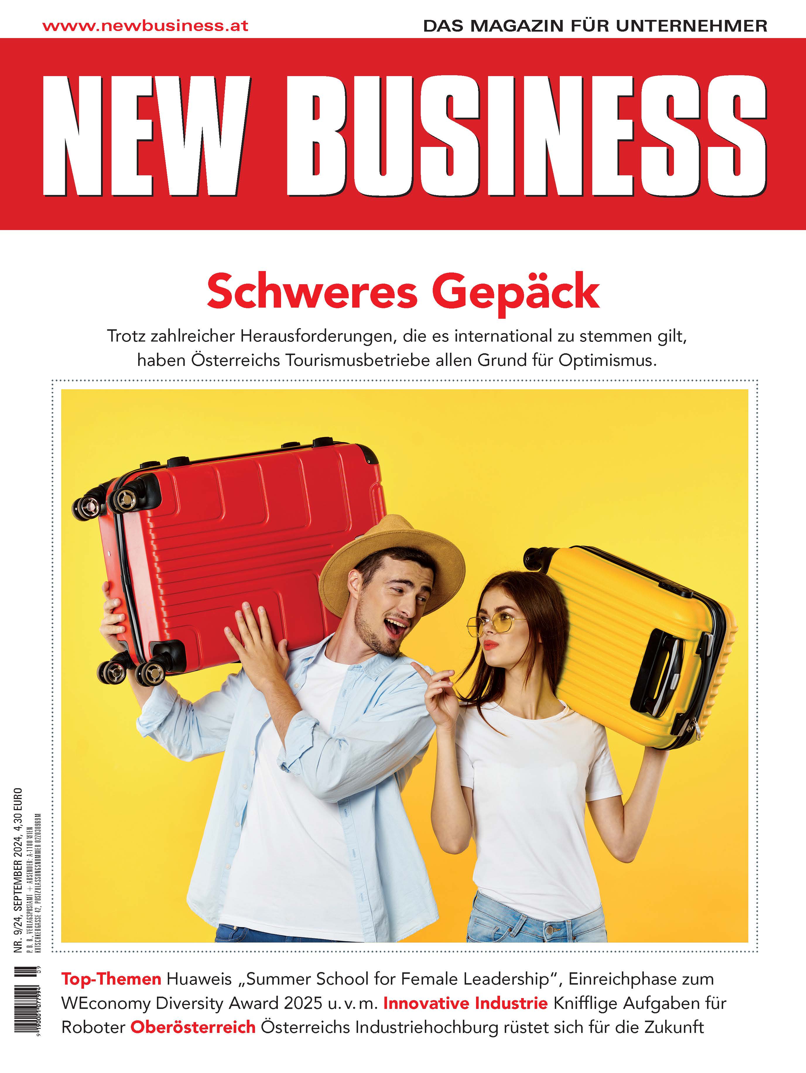 Cover: NEW BUSINESS - NR. 9, SEPTEMBER 2024