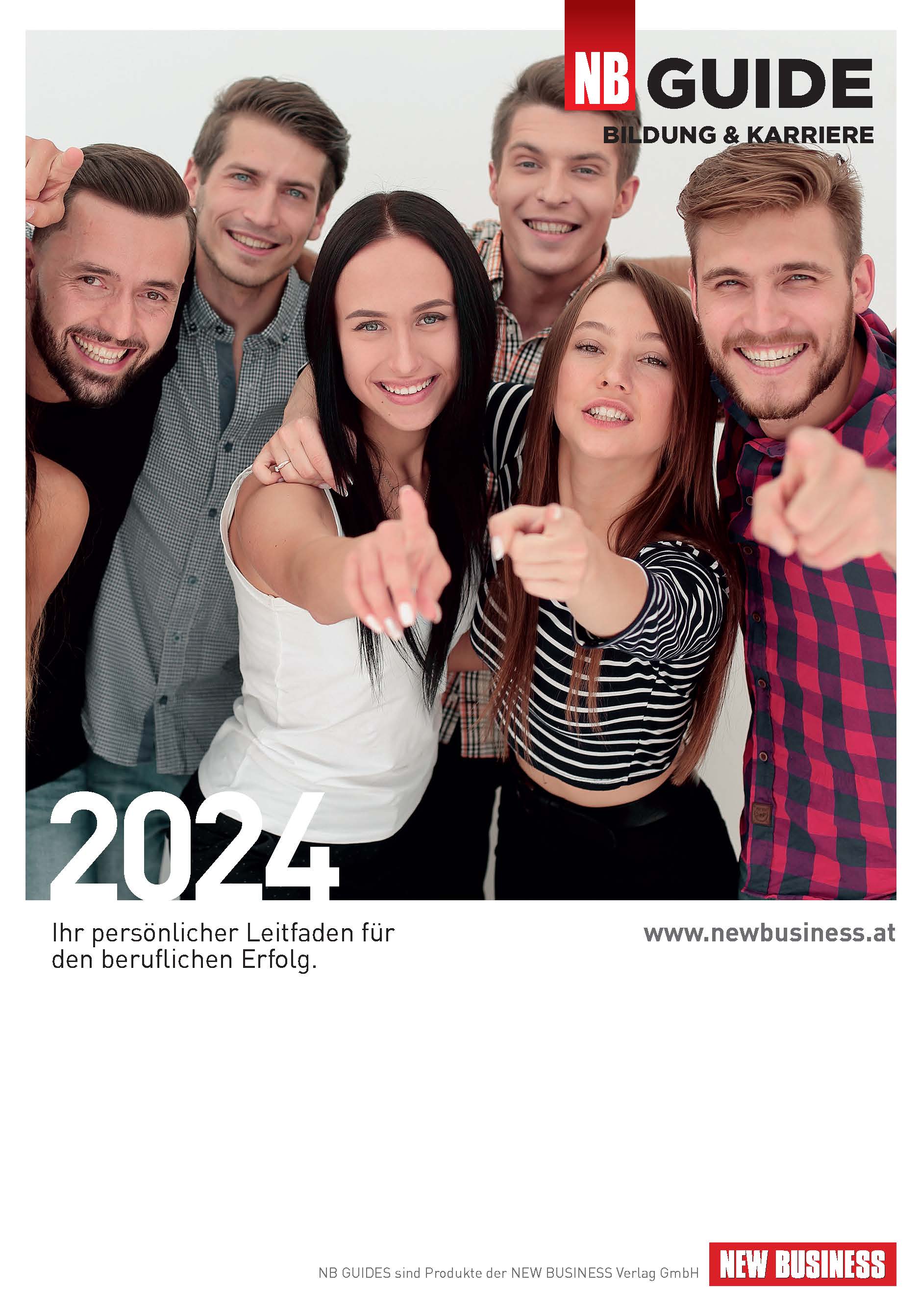 Cover: NEW BUSINESS Guides - BILDUNGS- & KARRIERE-GUIDE 2024