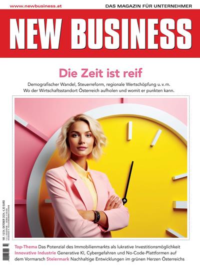 Cover: NEW BUSINESS - NR. 10, OKTOBER 2024