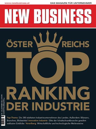 Cover: NEW BUSINESS - NR. 11, NOVEMBER 2024