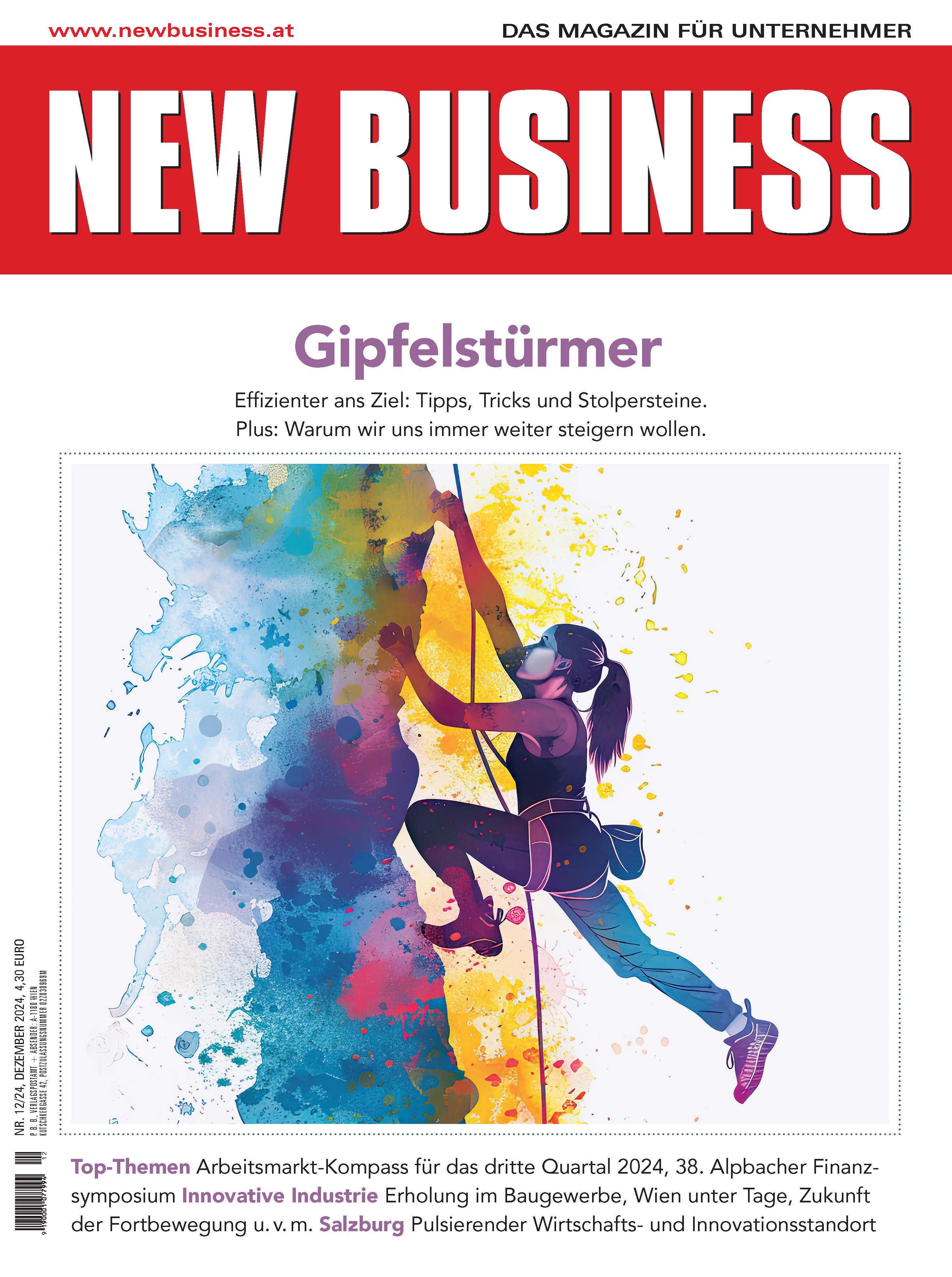 Cover: NEW BUSINESS - NR. 12, DEZEMBER 2024