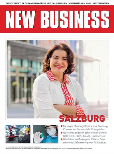 Cover: NEW BUSINESS Bundeslandspecial - SALZBURG 2024