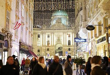 Bild: Wiener Kohlmarkt auf Platz 10 der teuersten Shoppingmeilen