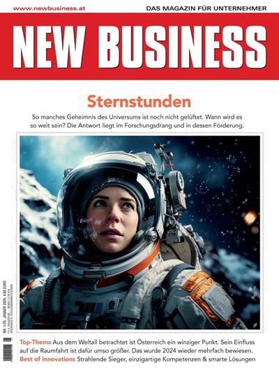 Cover: NEW BUSINESS - NR. 1, JÄNNER 2025