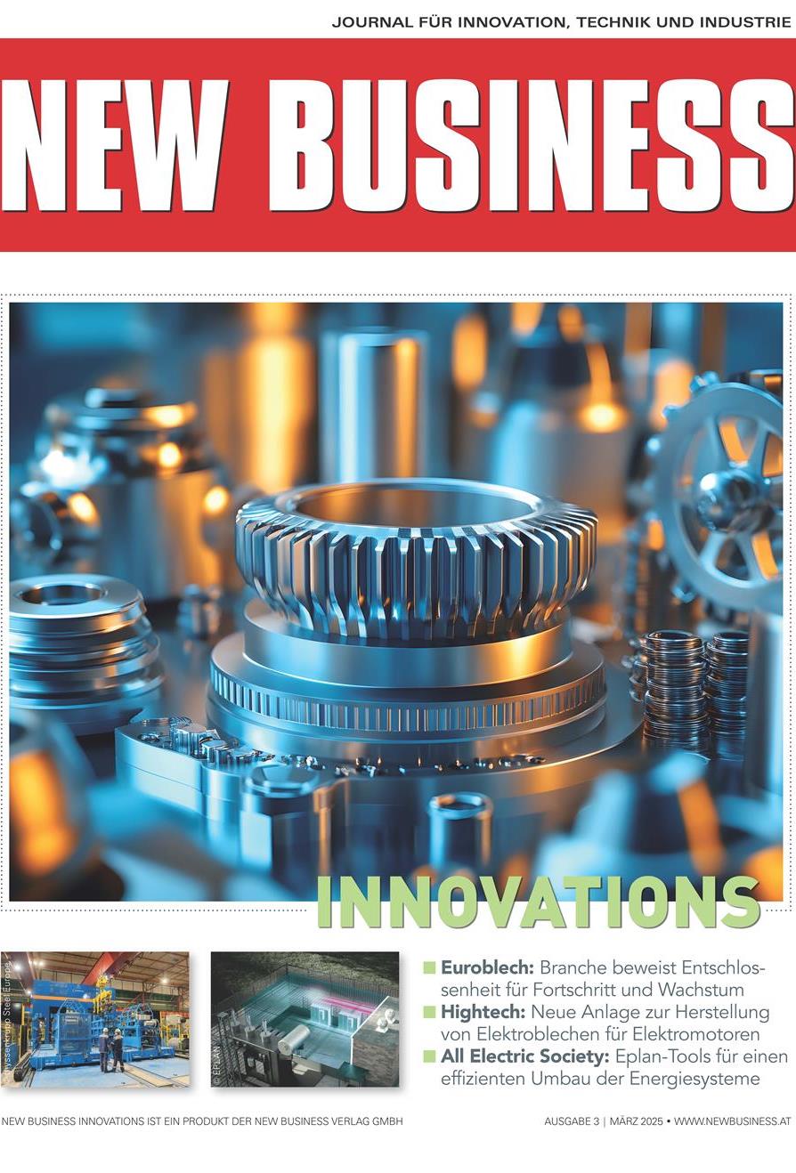 Cover: NEW BUSINESS Innovations - NR. 03, MÄRZ 2025