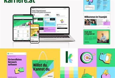 Bild: Neuer Markenauftritt von karriere.at