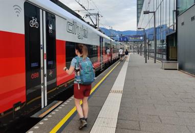 Bild: Österreich beim Bahnfahren an EU-Spitze