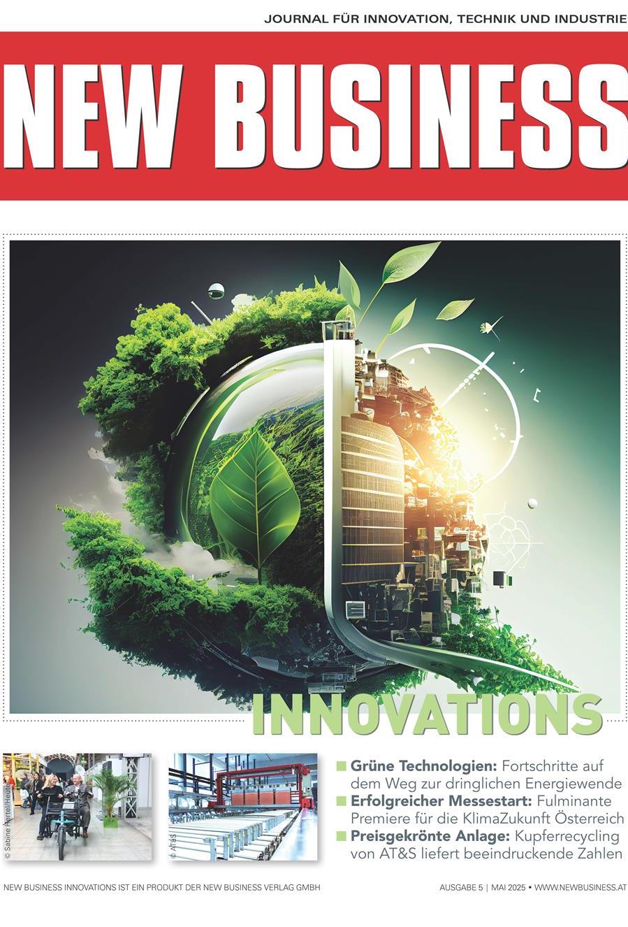 Cover: NEW BUSINESS Innovations - NR. 05, MAI 2025