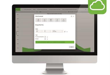 Bild: Cloud Service für das Energy Reporting