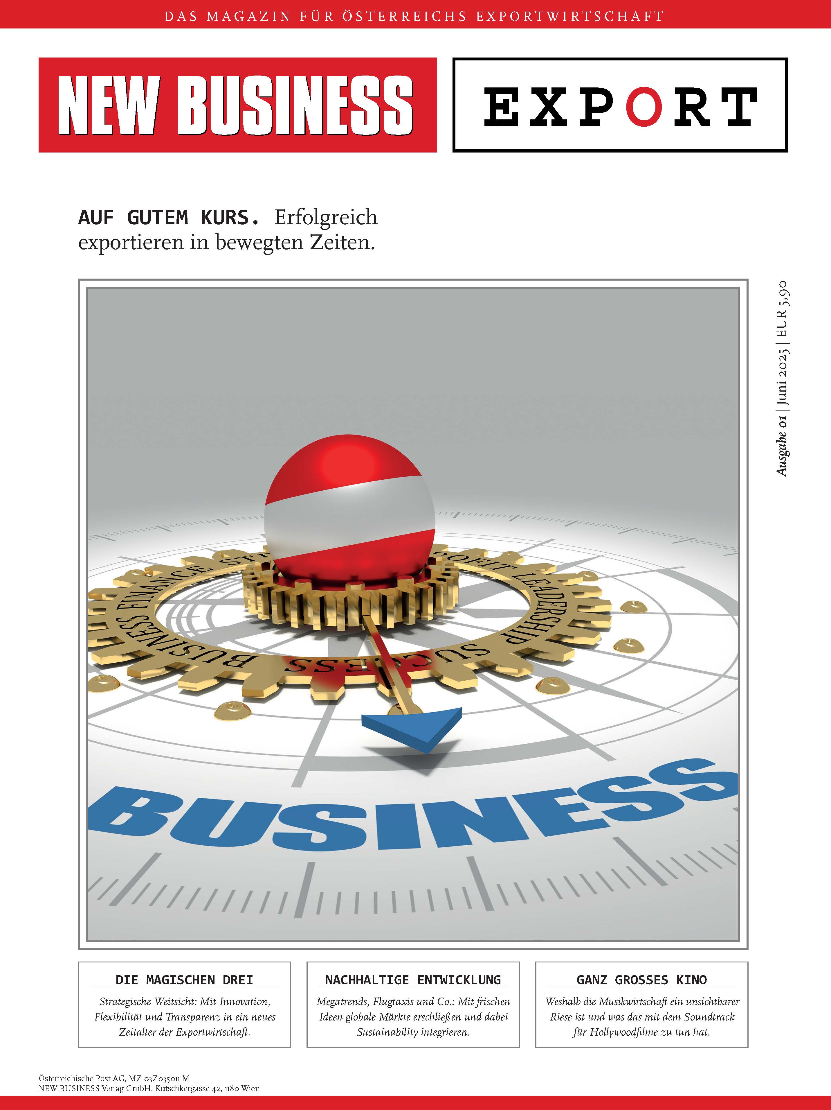 Cover: NEW BUSINESS Export - NB EXPORT 1/2025