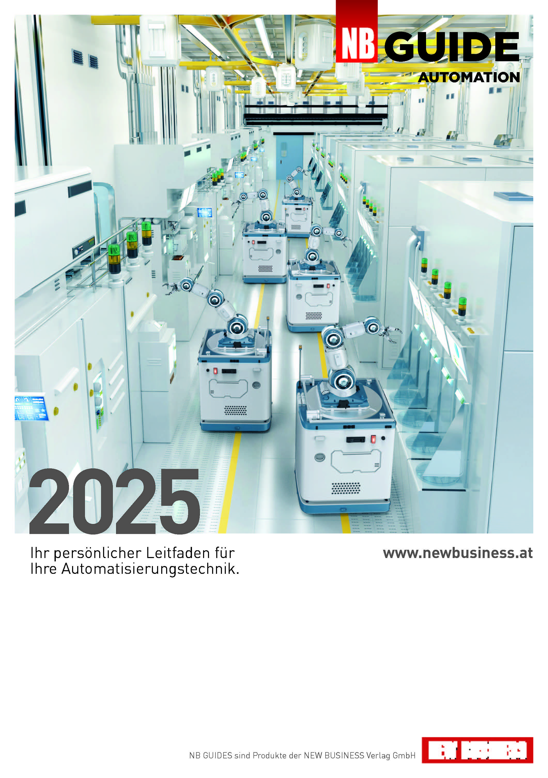 Cover: NEW BUSINESS Guides - AUTOMATION GUIDE 2025