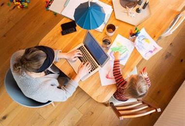 Bild: Umfrage: In Deutschland mehr Homeoffice als erlaubt
