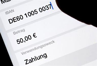 Bild: Mehr Sicherheit für Bankkunden bei Überweisungen