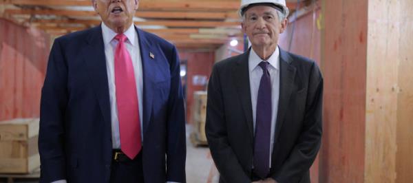 Bild: Trump und Powell streiten über Baukosten bei US-Zentralbank
