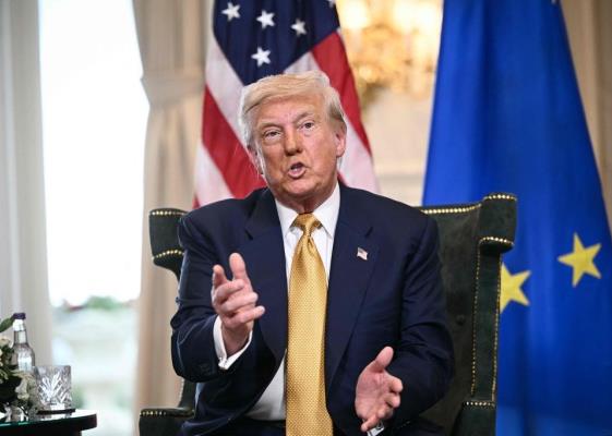 Bild: Trump und von der Leyen verhandeln im Zollstreit