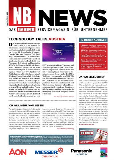 Cover: NEW BUSINESS News - 32-33/2025