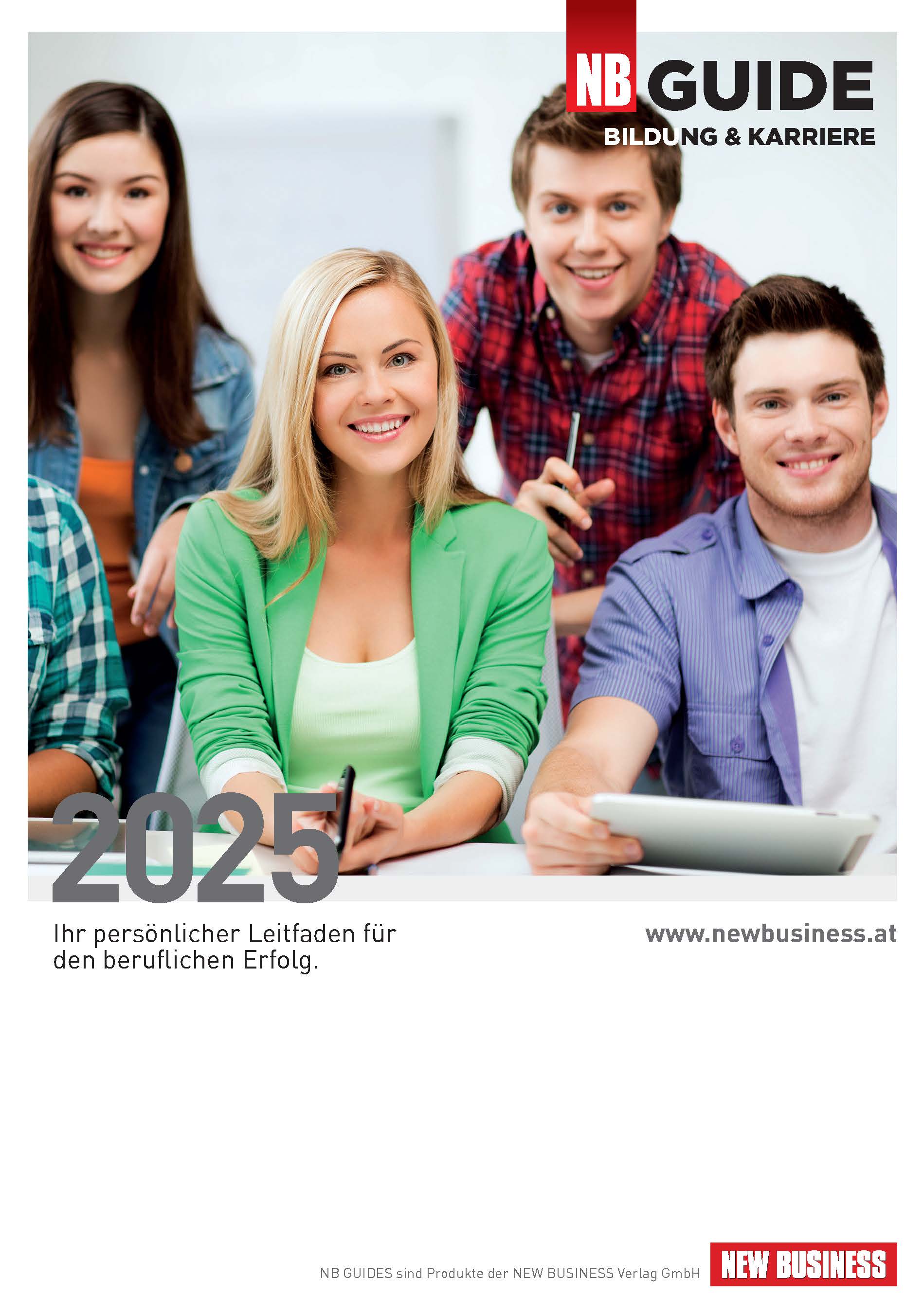 Cover: NEW BUSINESS Guides - BILDUNGS- & KARRIERE-GUIDE 2025
