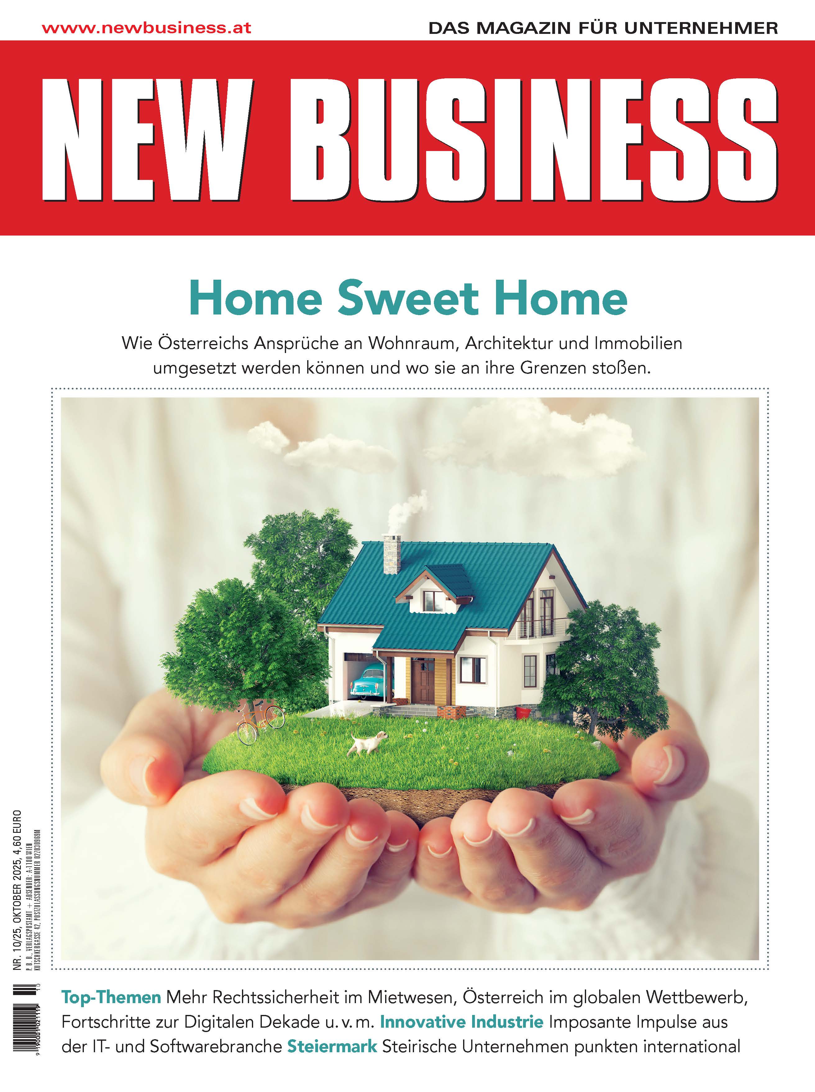 Cover: NEW BUSINESS - NR. 10, OKTOBER 2025
