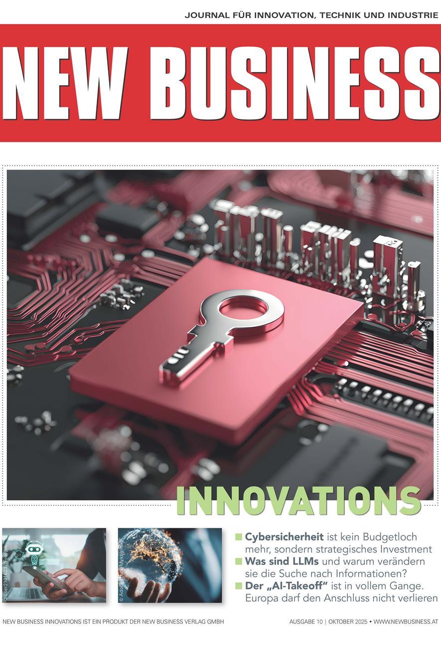 Cover: NEW BUSINESS Innovations - NR.10, OKTOBER 2025