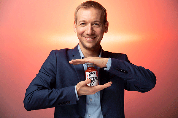 Bild: Appetit auf Herausforderungen: Alexander Müller stellt unter Beweis, dass man mit der richtigen Haltung aus jeder Situation das Beste herausholen kann.