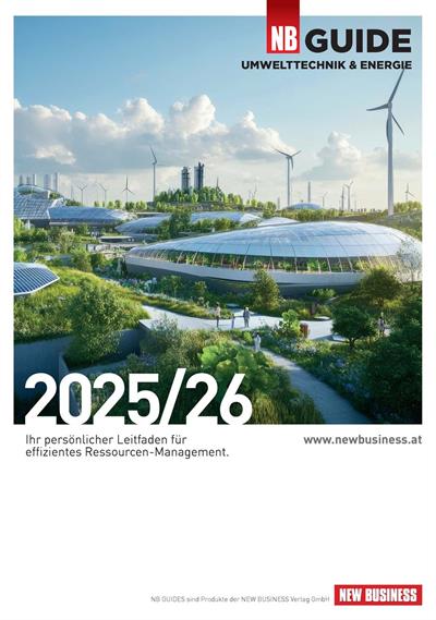 Cover: NEW BUSINESS Guides - UMWELTTECHNIK- & ENERGIE-GUIDE 2025/26