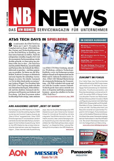 Cover: NEW BUSINESS News - 44-45/2025